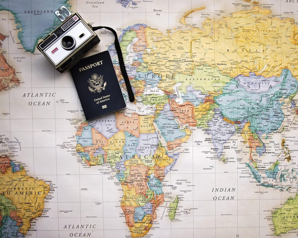 carte de voyage